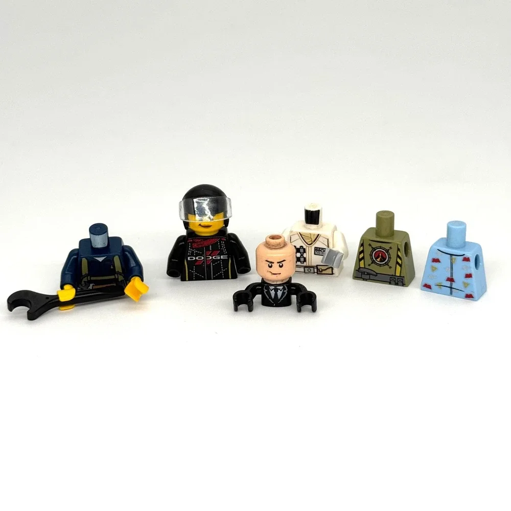 LEGO Minifigures Accessories Parts Lot Minifigs Heads Torsos Legs Bulk Bundle